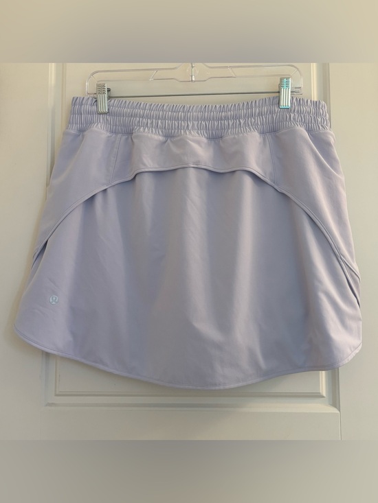 lululemon athletica Dresses & Skirts - Lululemon Hotty Hot High Rise Skirt Skort In Pastel Blue Size 14
